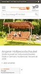 Mobile Screenshot of hollywoodschaukel-paradies.de